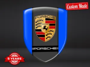 Porsche Autoaufkleber Premium Stern Modern